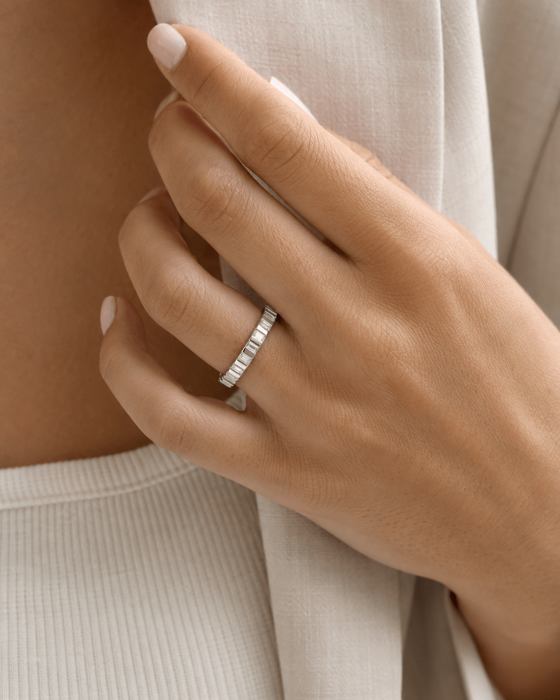 PSW Baguette Eternity Verlobungsring - PSW - Pforzheimer Schmuckwerke