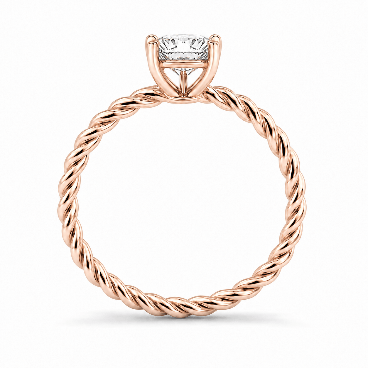 PSW Signature Kordel Solitär Verlobungsring - PSW - Pforzheimer Schmuck Werke