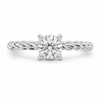 PSW Signature Kordel Solitär Verlobungsring - PSW - Pforzheimer Schmuck Werke