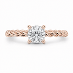 PSW Signature Kordel Solitär Verlobungsring - PSW - Pforzheimer Schmuck Werke
