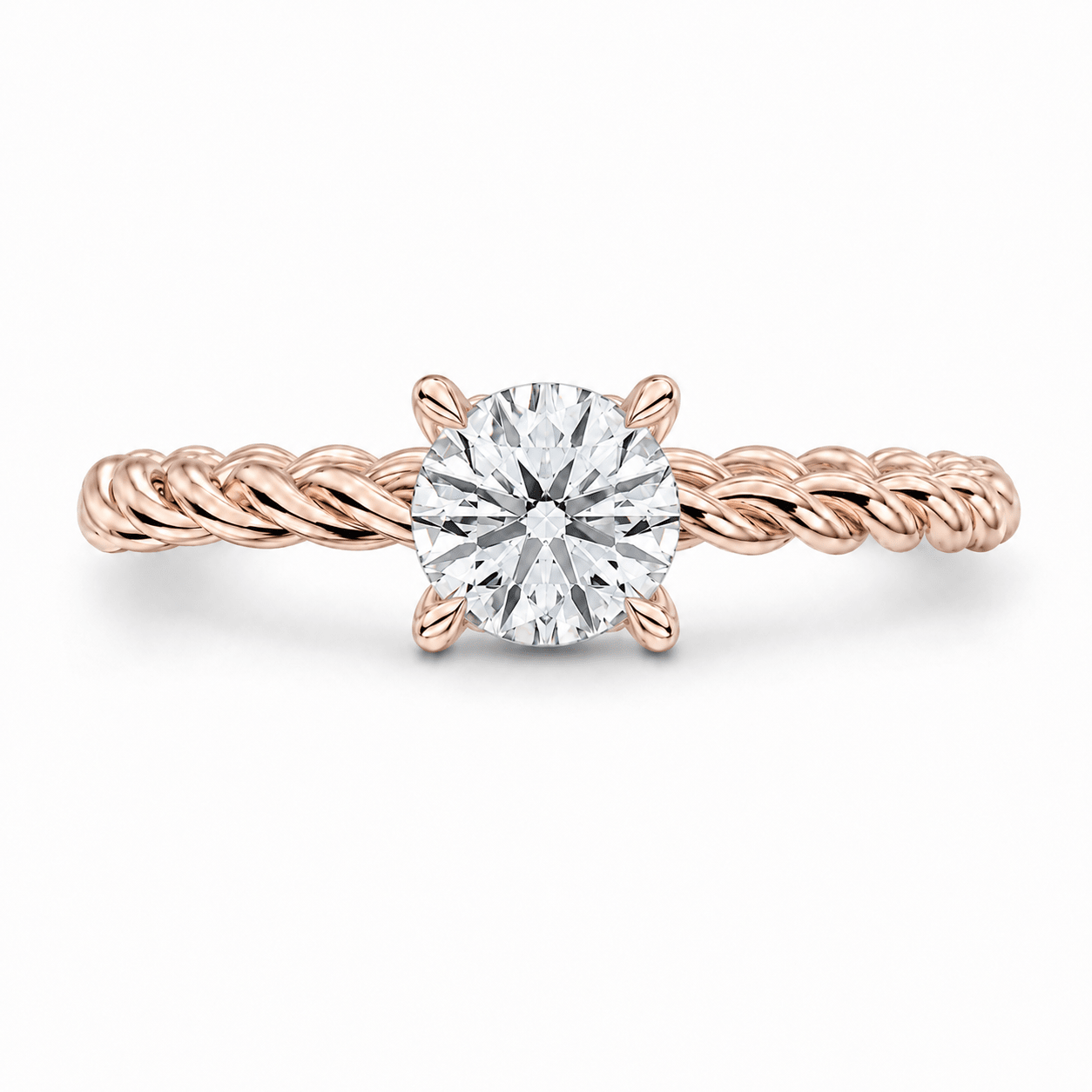 PSW Signature Kordel Solitär Verlobungsring - PSW - Pforzheimer Schmuck Werke