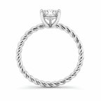 PSW Signature Kordel Solitär Verlobungsring - PSW - Pforzheimer Schmuck Werke