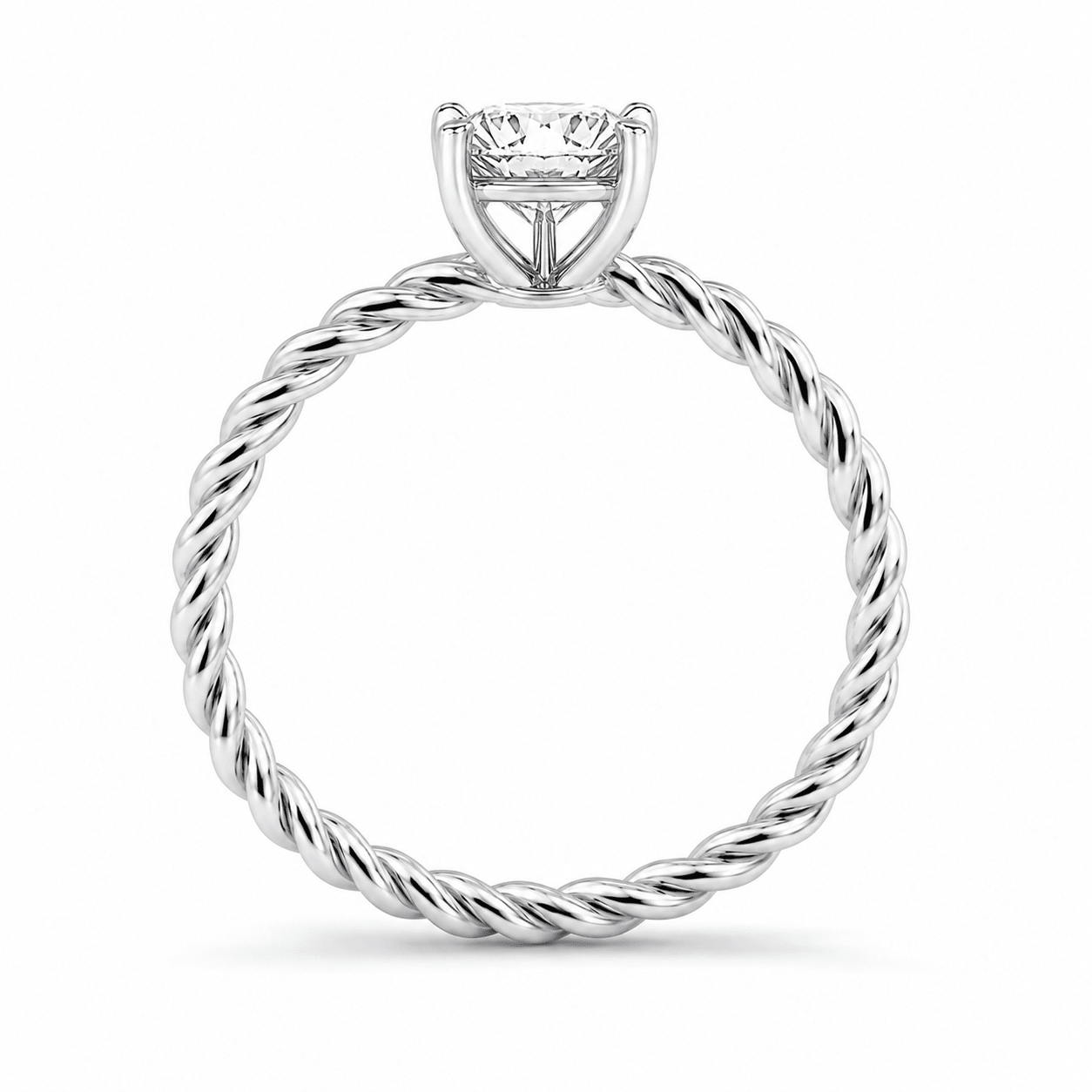 PSW Signature Kordel Solitär Verlobungsring - PSW - Pforzheimer Schmuck Werke